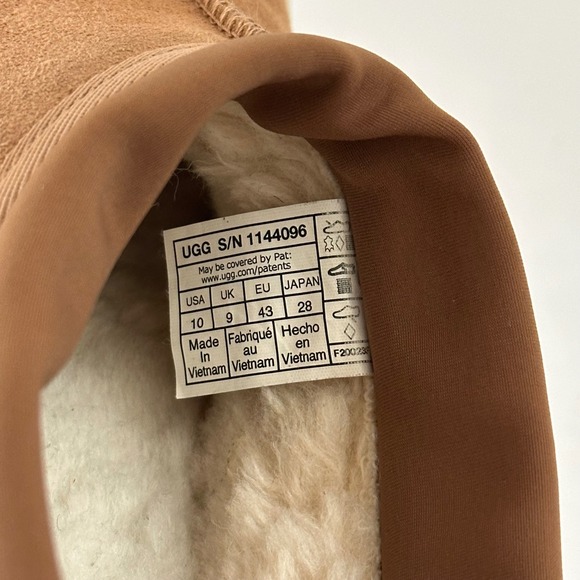 UGG Tasman Weather Hybrid Suede Slip On Shoes Mens 10 Platform Clog Slippers - Picture 7 of 13